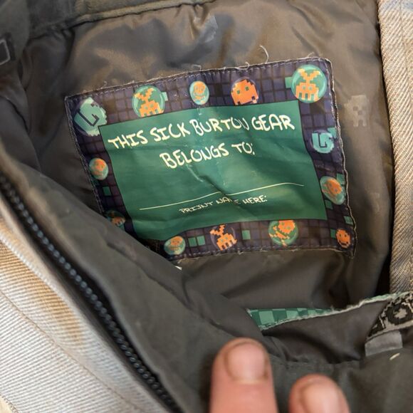 Burton DRYRIDE Cargo Snowboard Ski Pants Boys XL 14/15 Gray 30x28.5 Adjustable - Picture 5 of 16